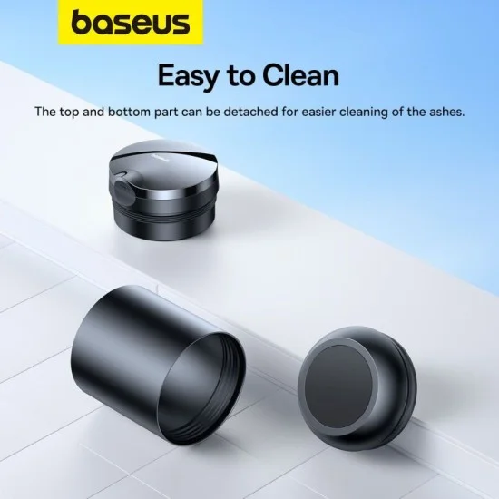 Baseus Premium 2 Car Ashtray &ndash; Black